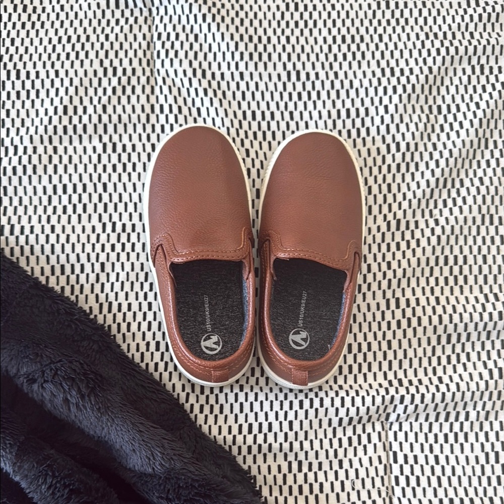 Brown Dress Shoes/Boat Shoes • Size 10 • Toddler • Never Been Worn
